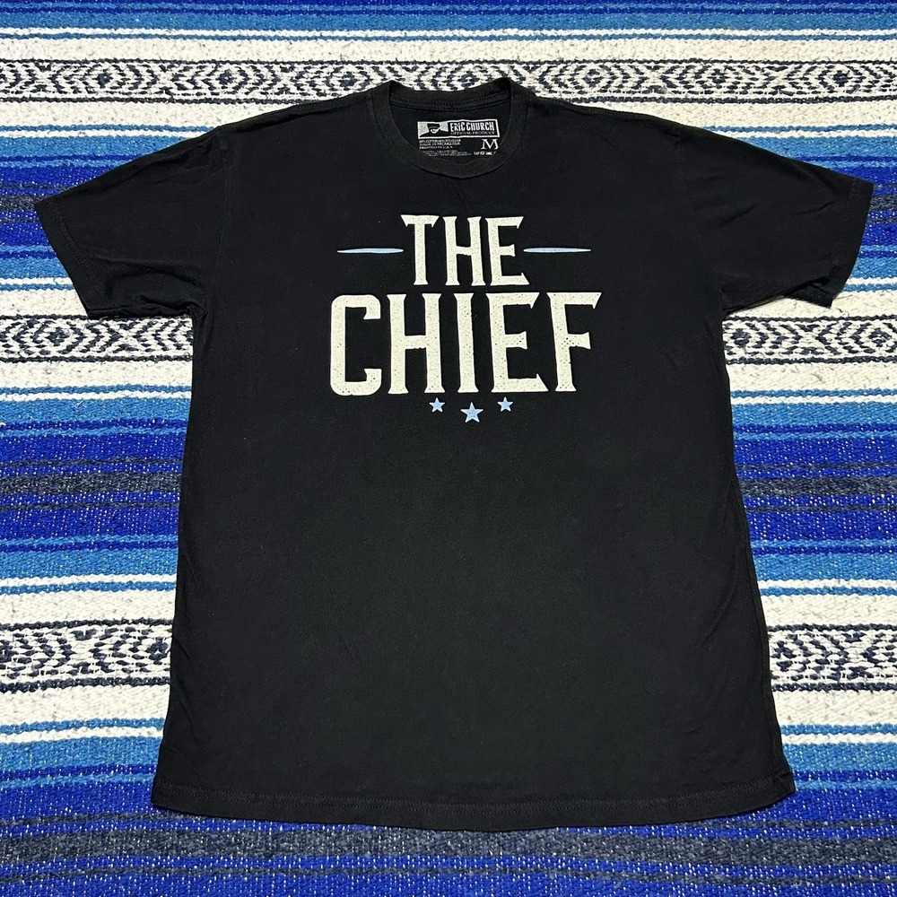 Eric Church Double Down Tour 2019 Concert Shirt Mens Medium The Chief Country